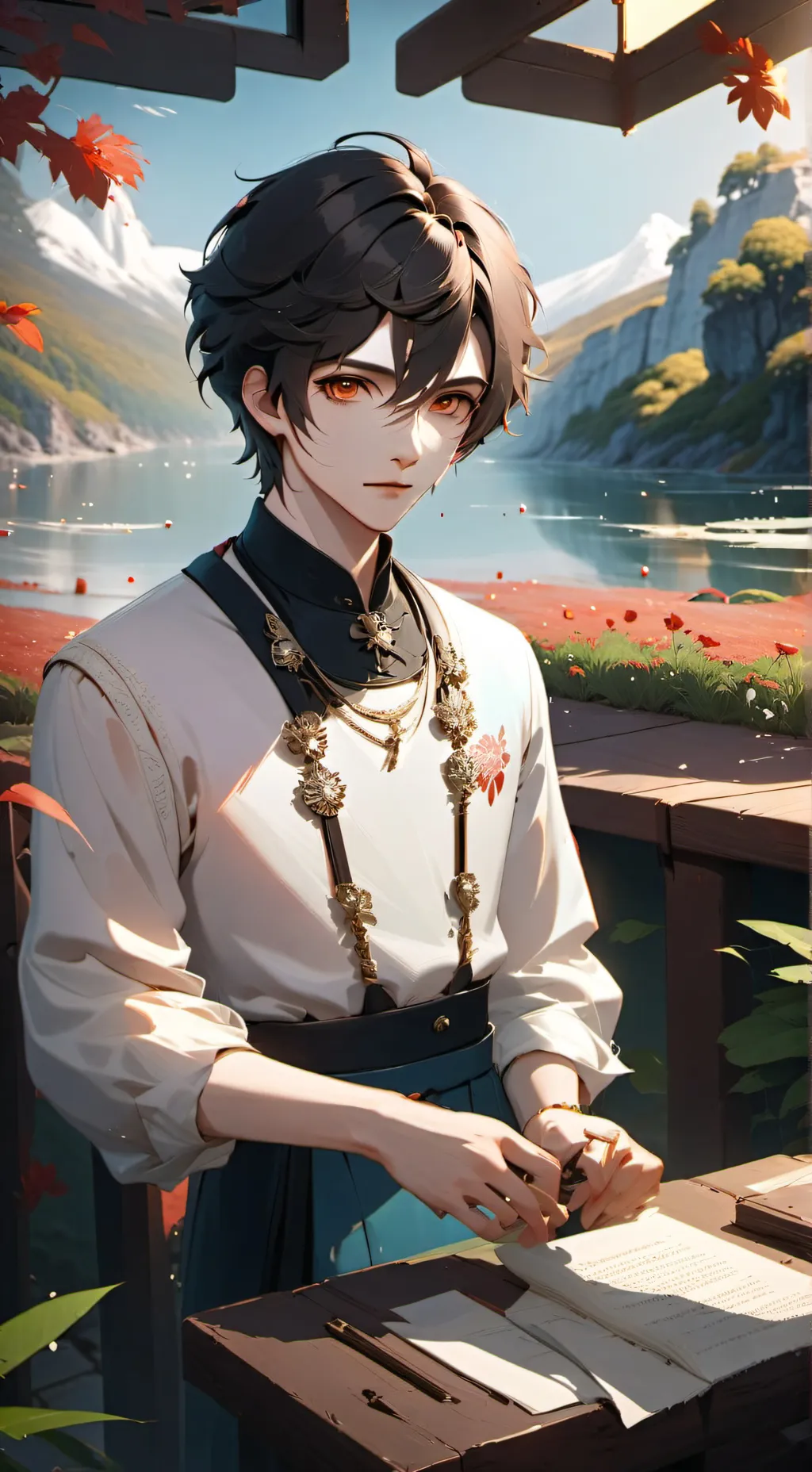 ai character: Alex background