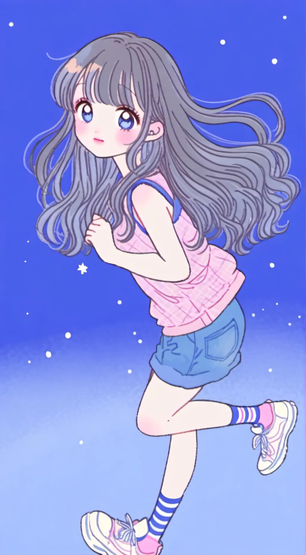 ai character: Girl from H&H background