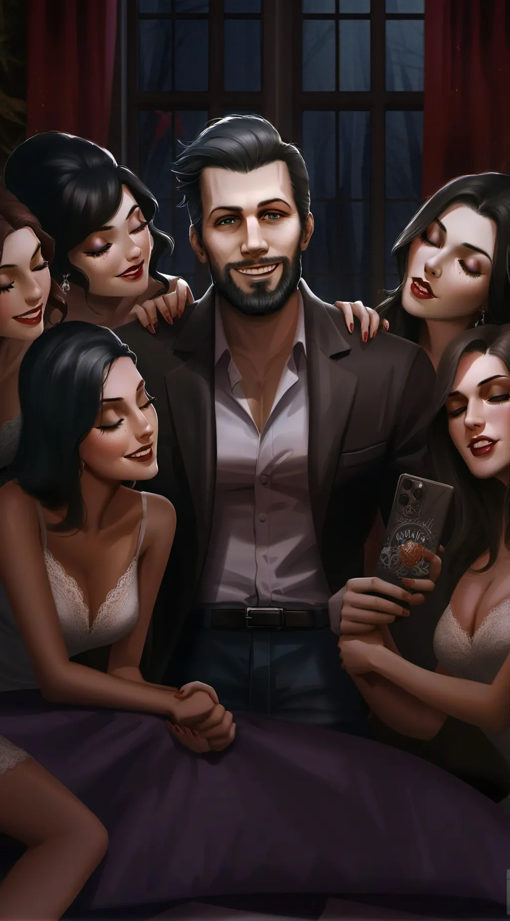 ai character: Sebastian background