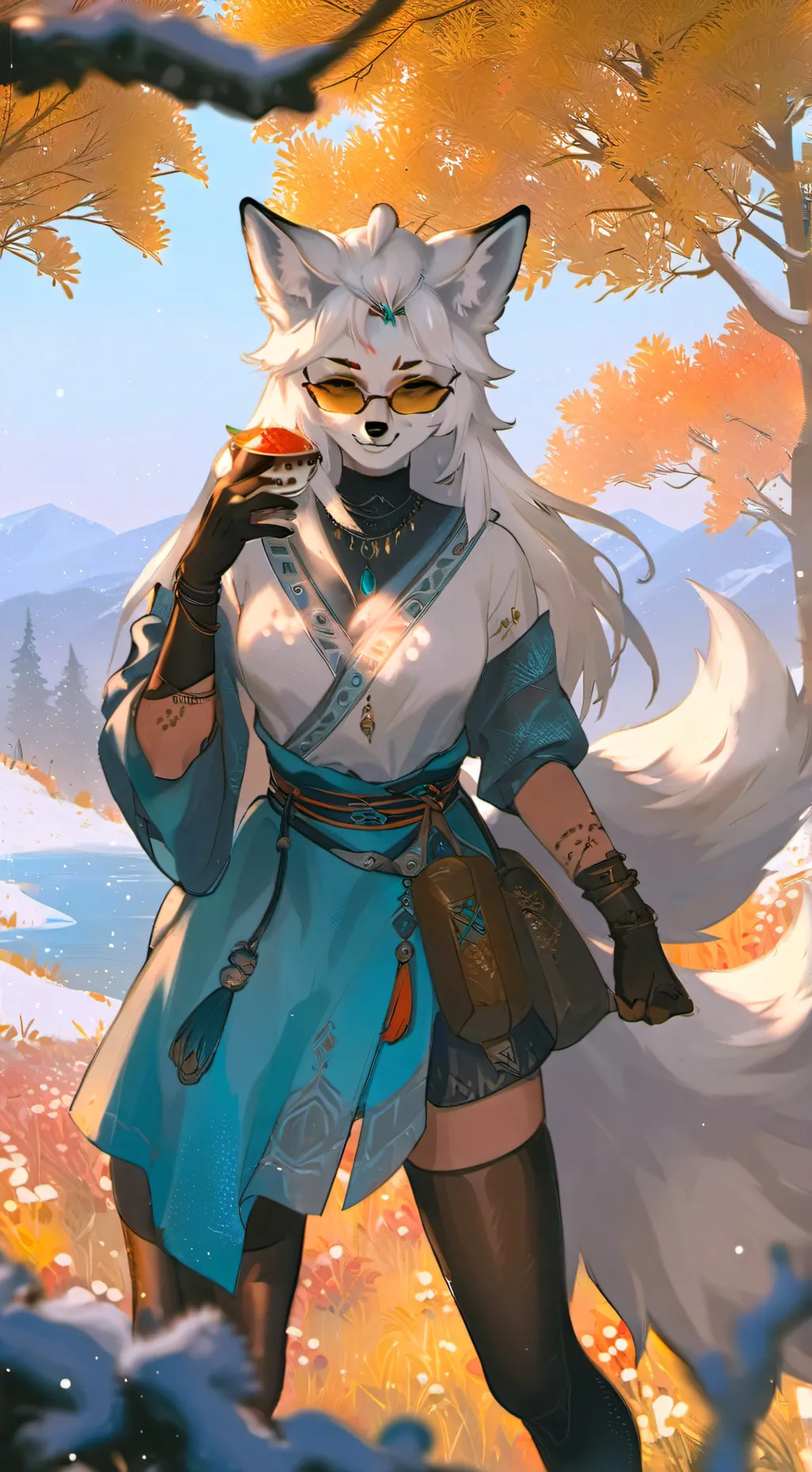 ai character: (★Лора★) background