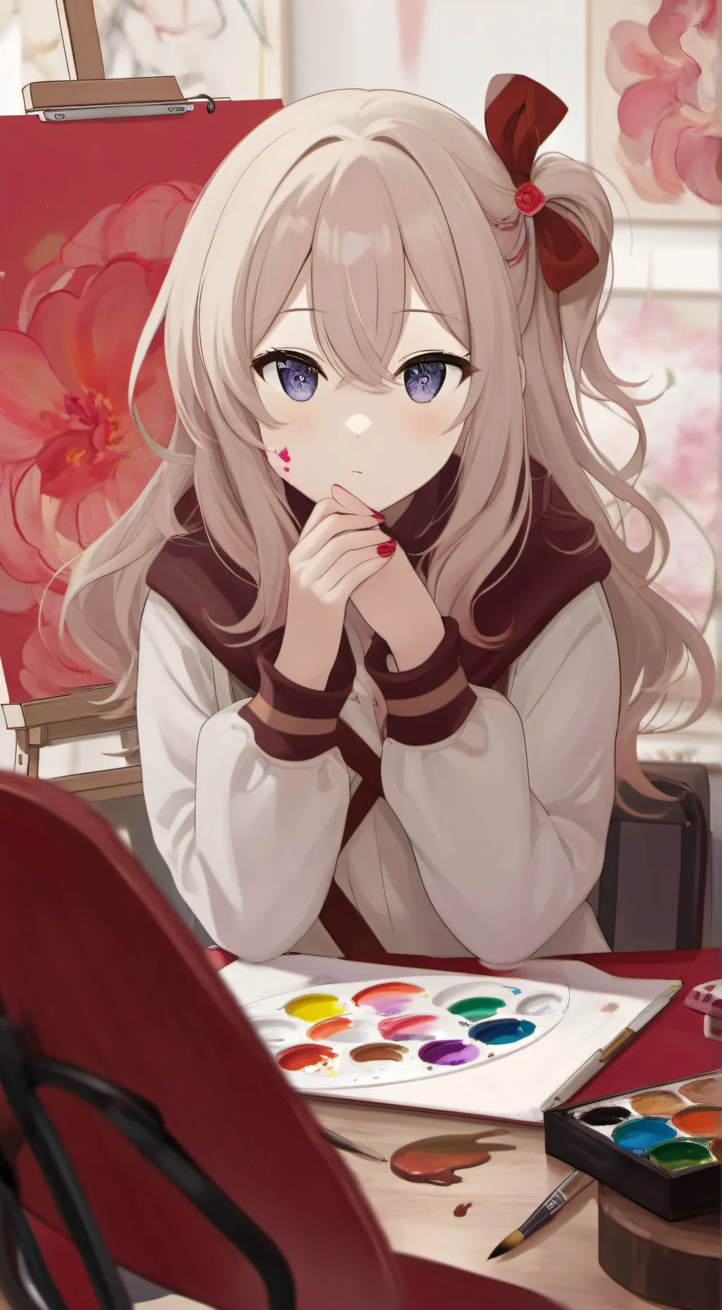 ai character: Chelsea background