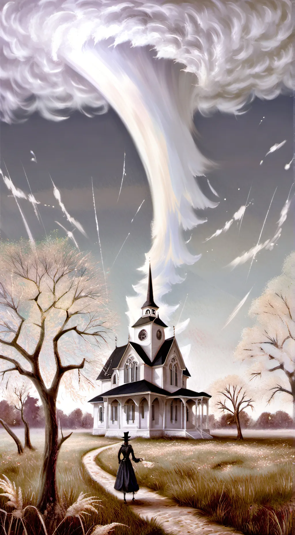 ai character: tornado alert  background