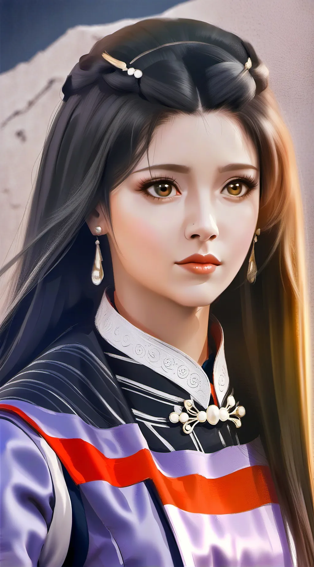 ai character: El juego. background