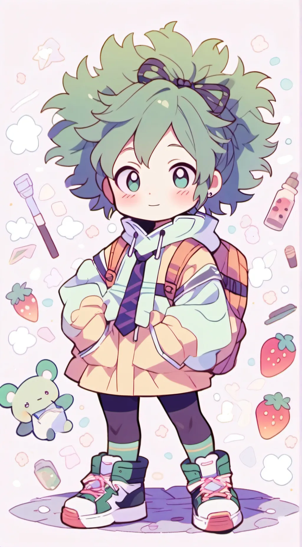 ai character: Bakugo x y/n 2.0 background