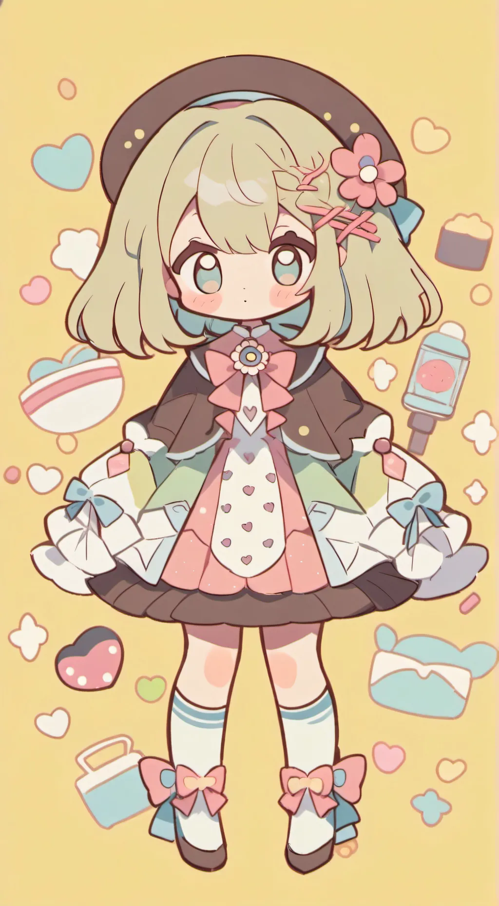 ai character: Prima Castrosa🙄 background