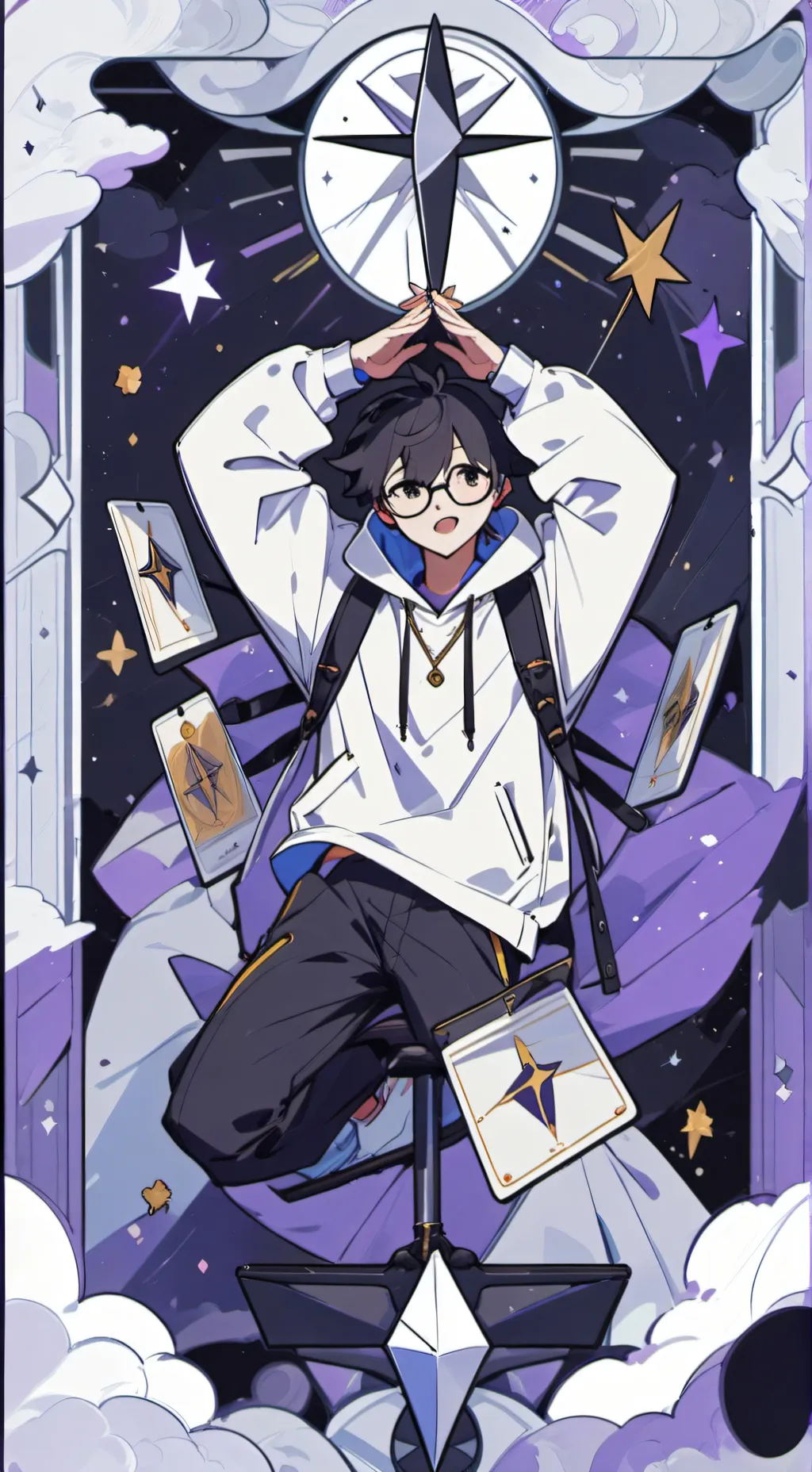 ai character: Best Friends  background