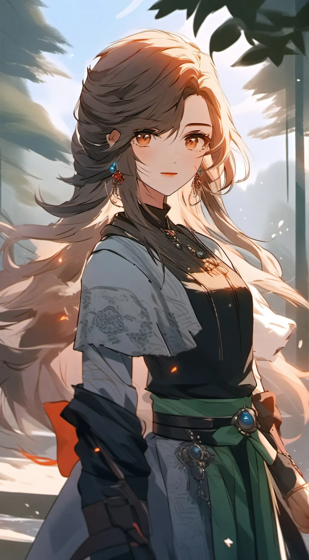 ai character: merida background