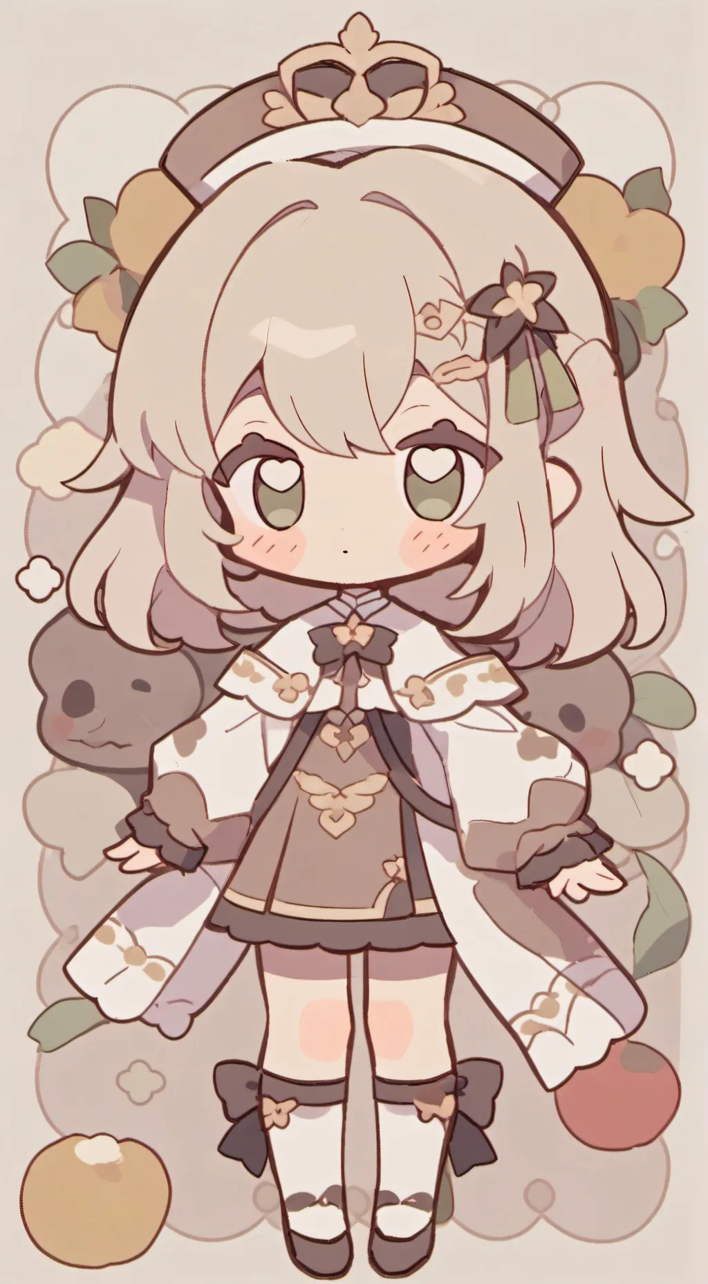 ai character: pick me in a sleep background