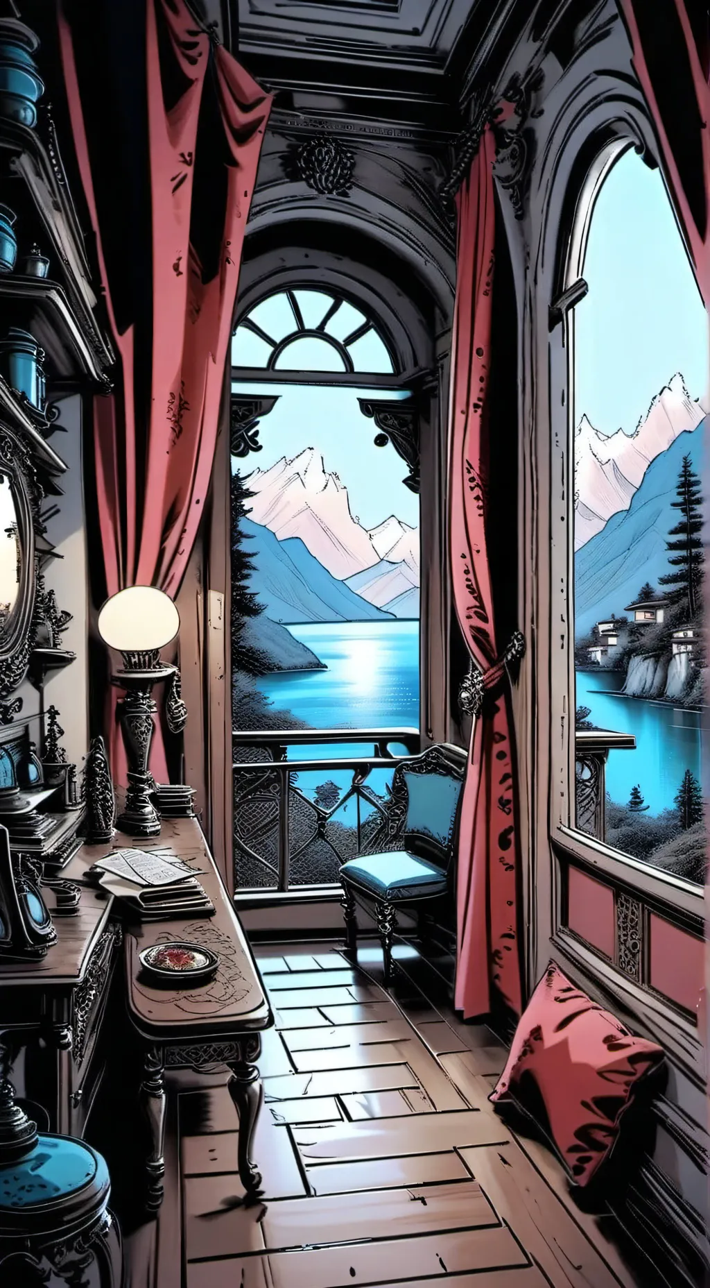 ai character: Tua childhood  background