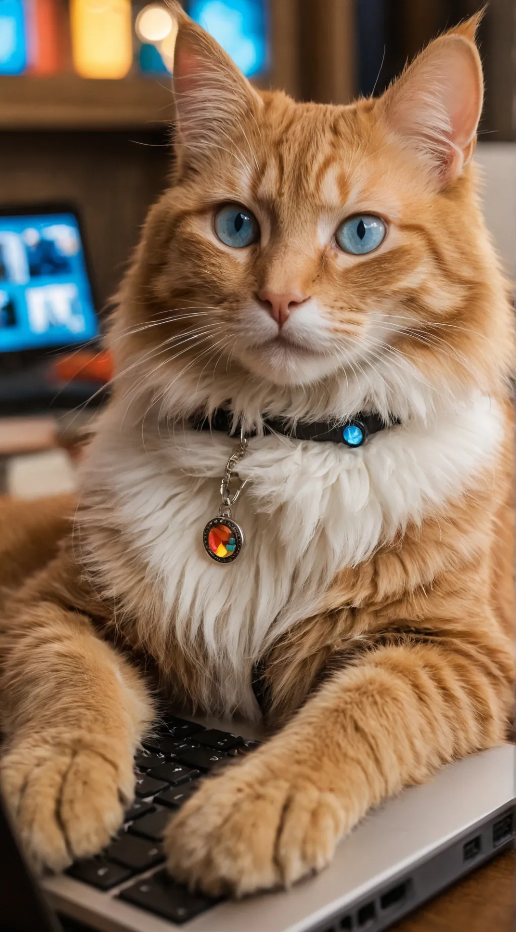 ai character: Jummy the Cat background