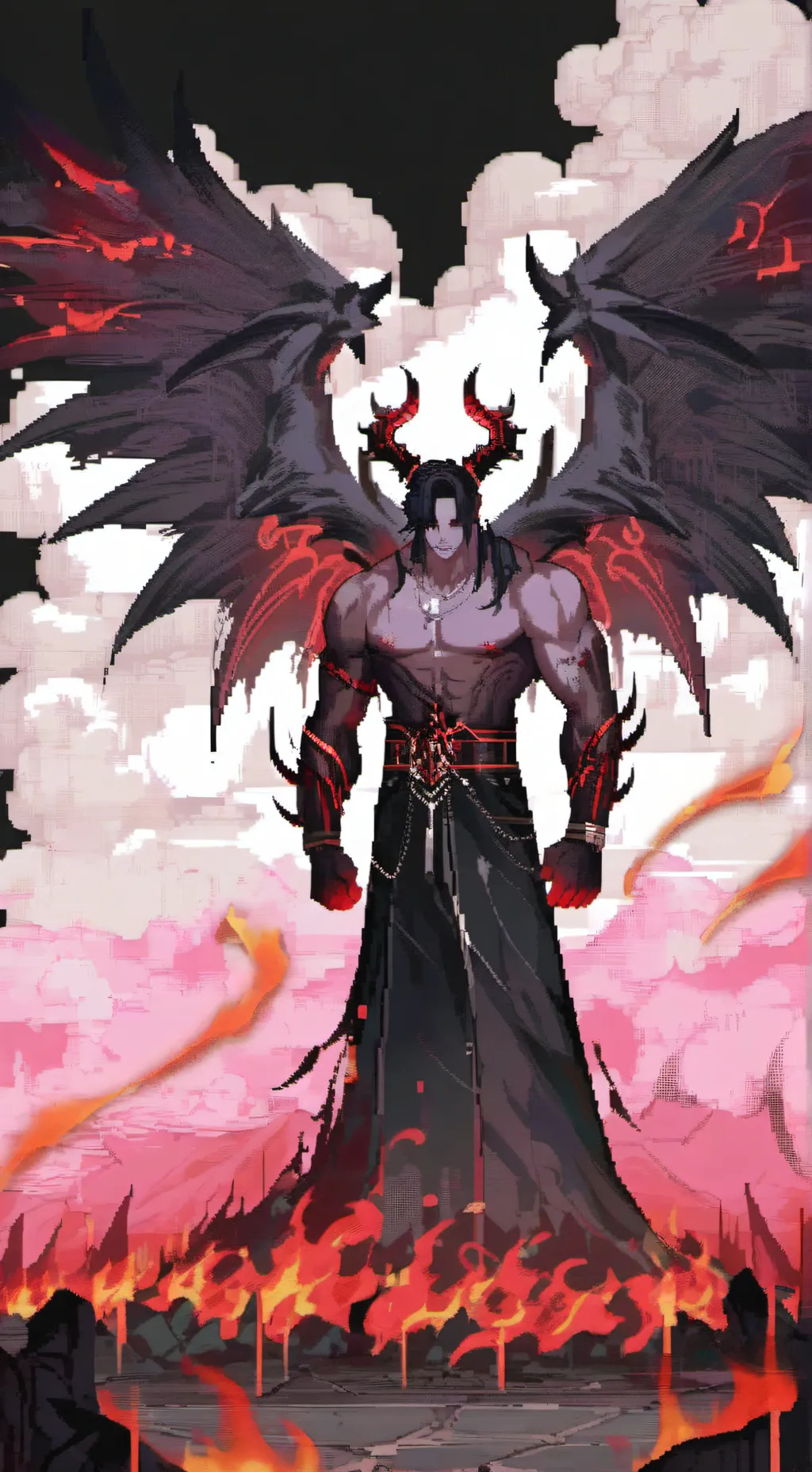 ai character: Orion  background