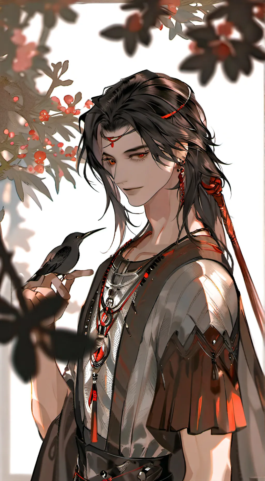 ai character: :-)Leo:-) background