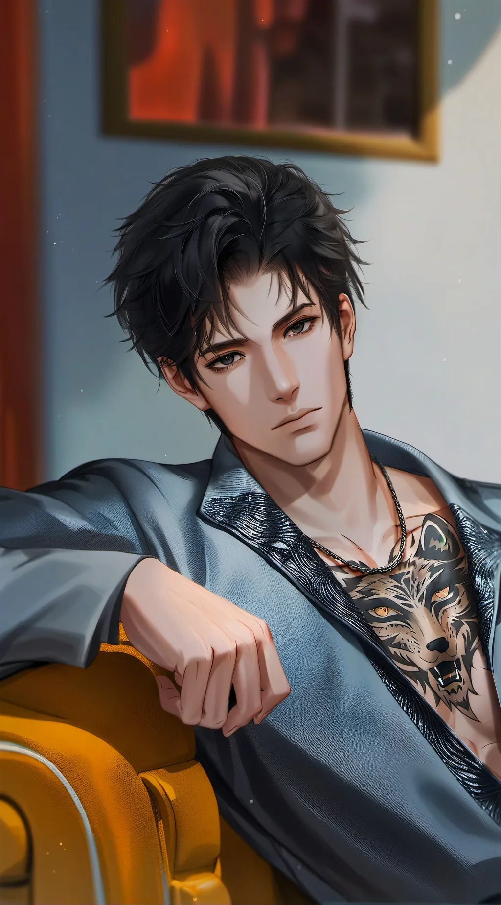 ai character: Axel background