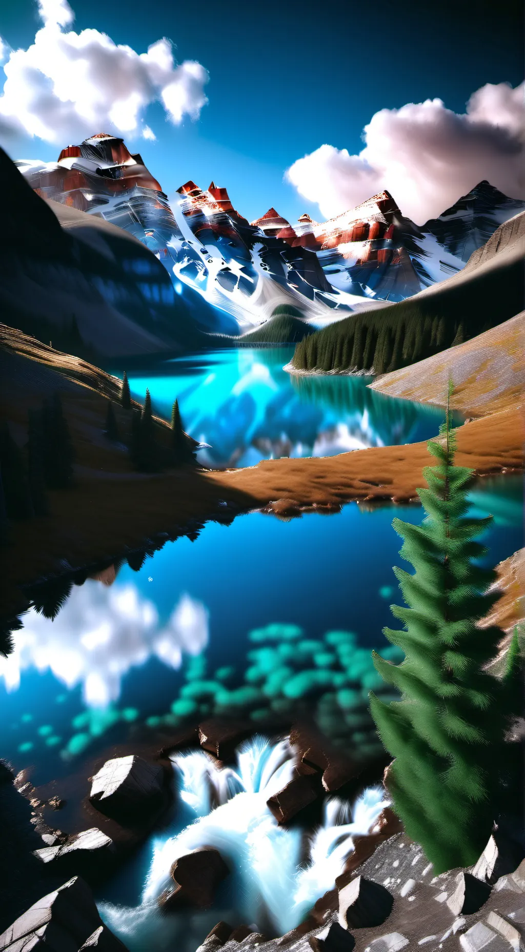 ai character: Dandys world :3 background