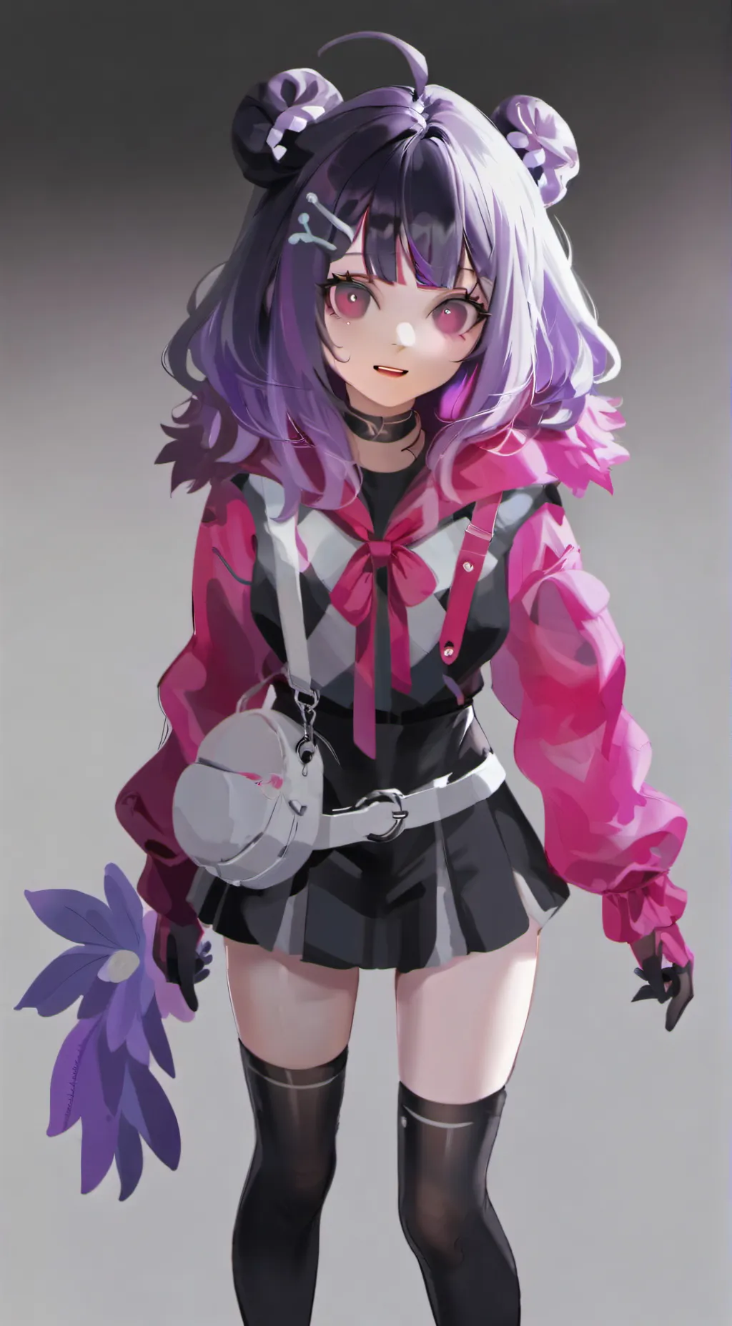 ai character: Zoey × nico background