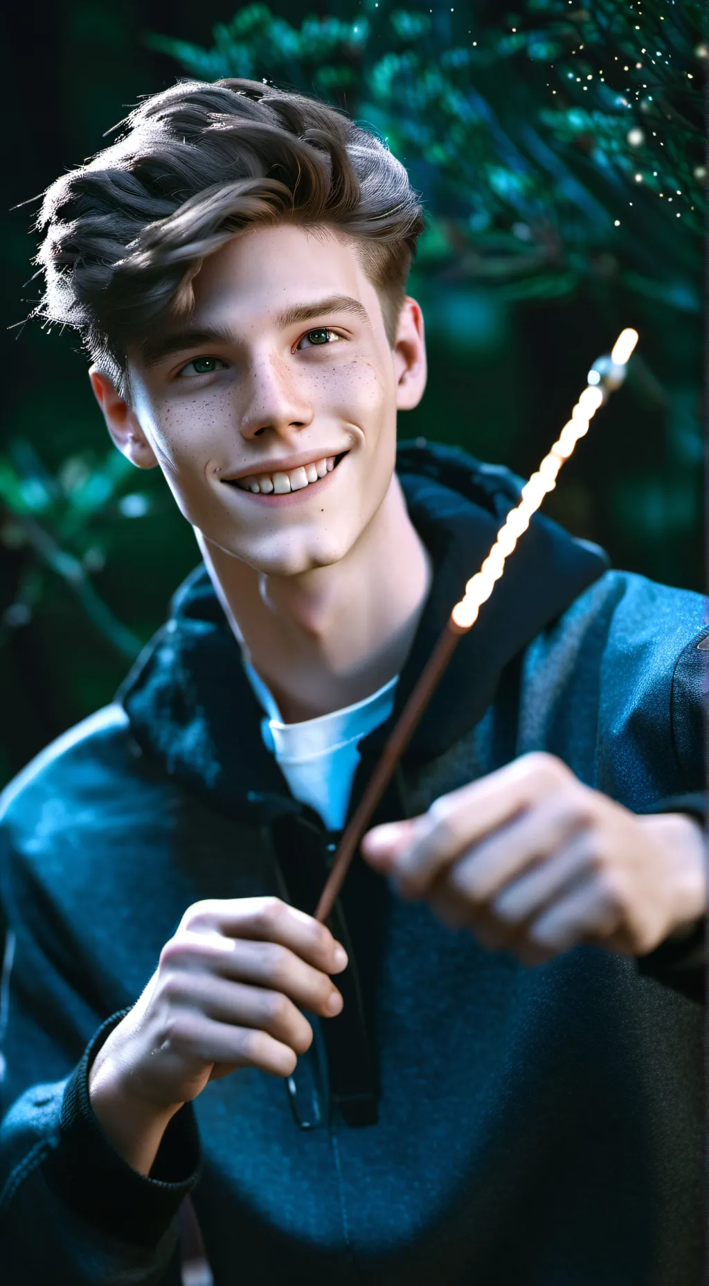 ai character: Mark  background