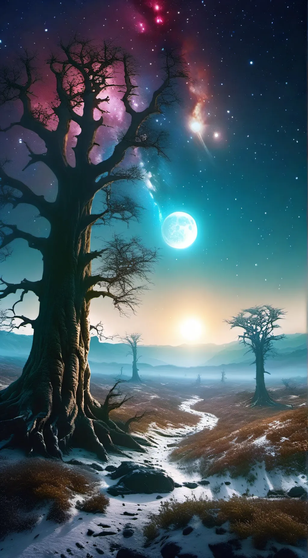 ai character: the timeless lands background