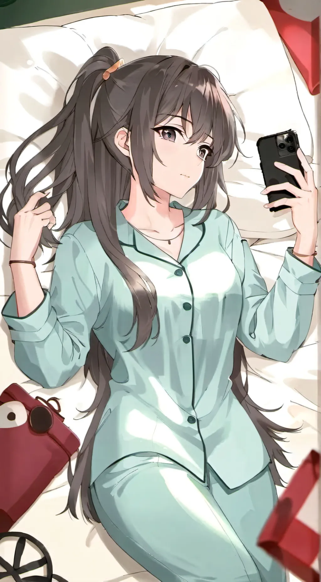 ai character: Luna background