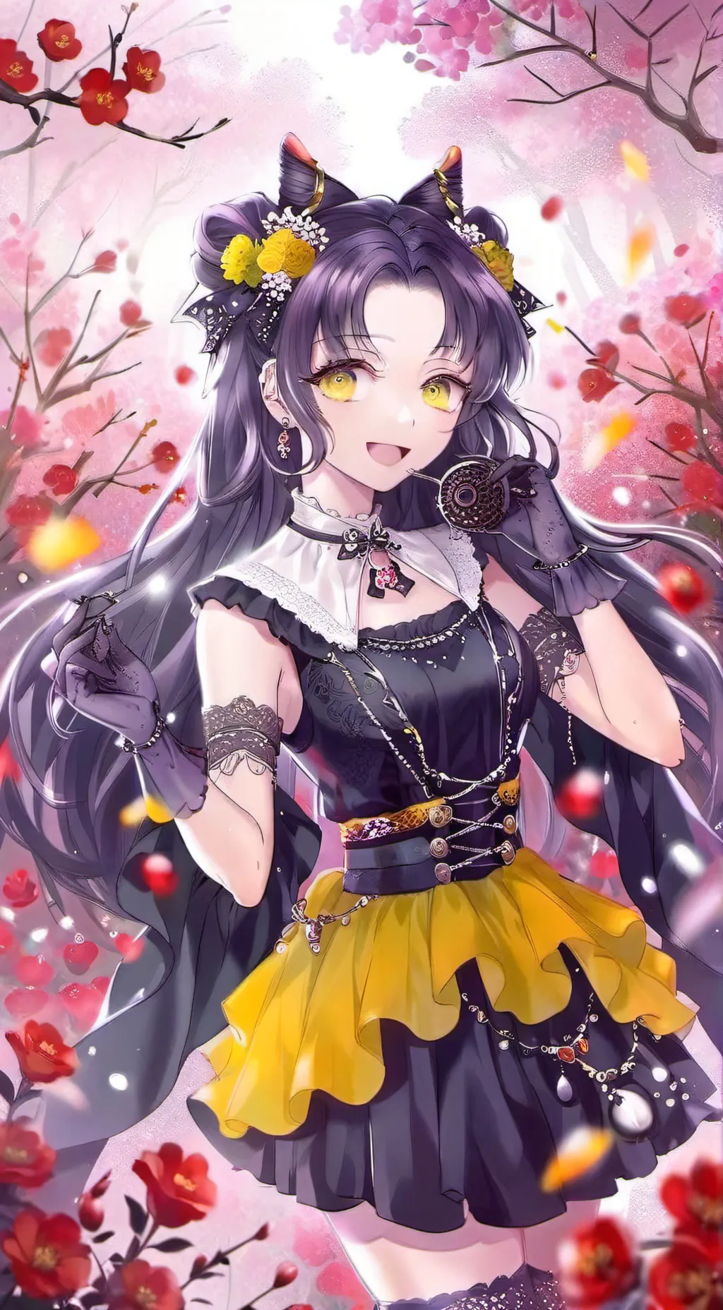 ai character: Kny halloween 🎃 background