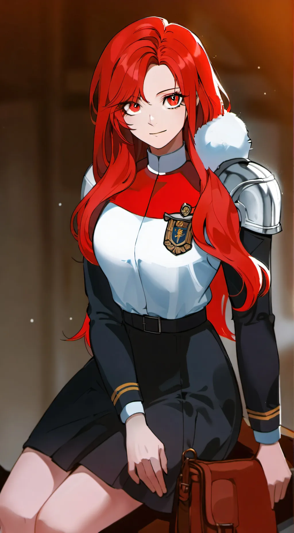 ai character: Nexxerine Ruby. background