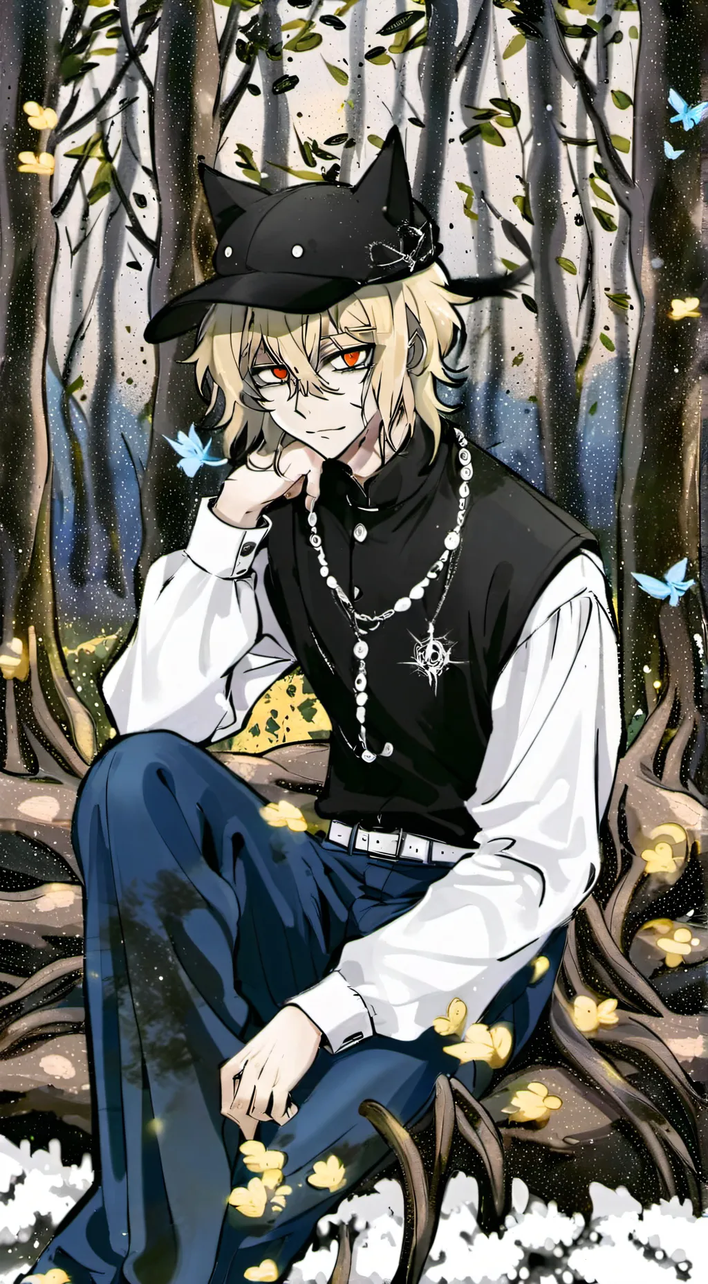 ai character: Jacob  background