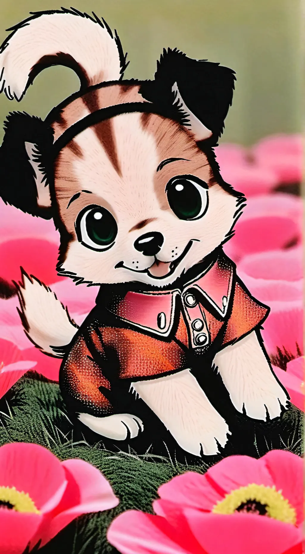 ai character: dogday comfort background