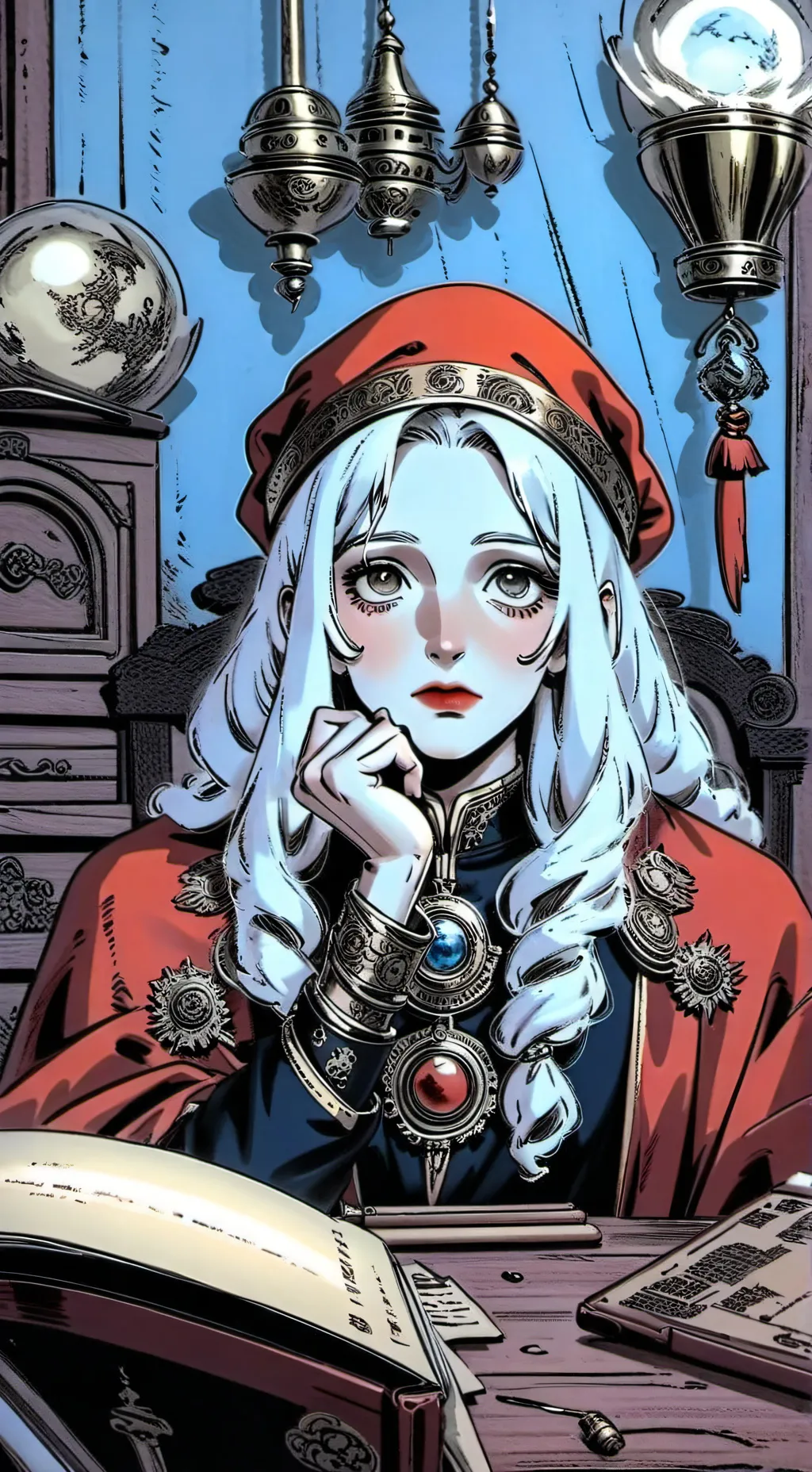 ai character: Жозефина background