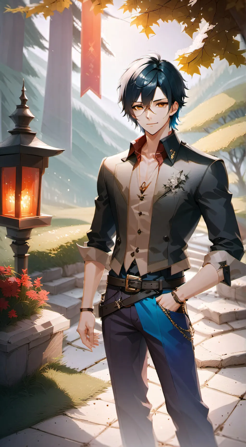 ai character: Lucas/ Cass background