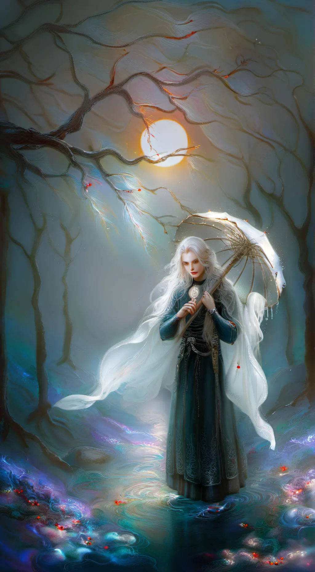 ai character: CRK: Depressed. background