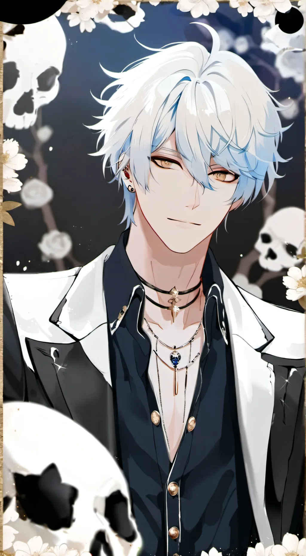 ai character: Michael kaiser  background