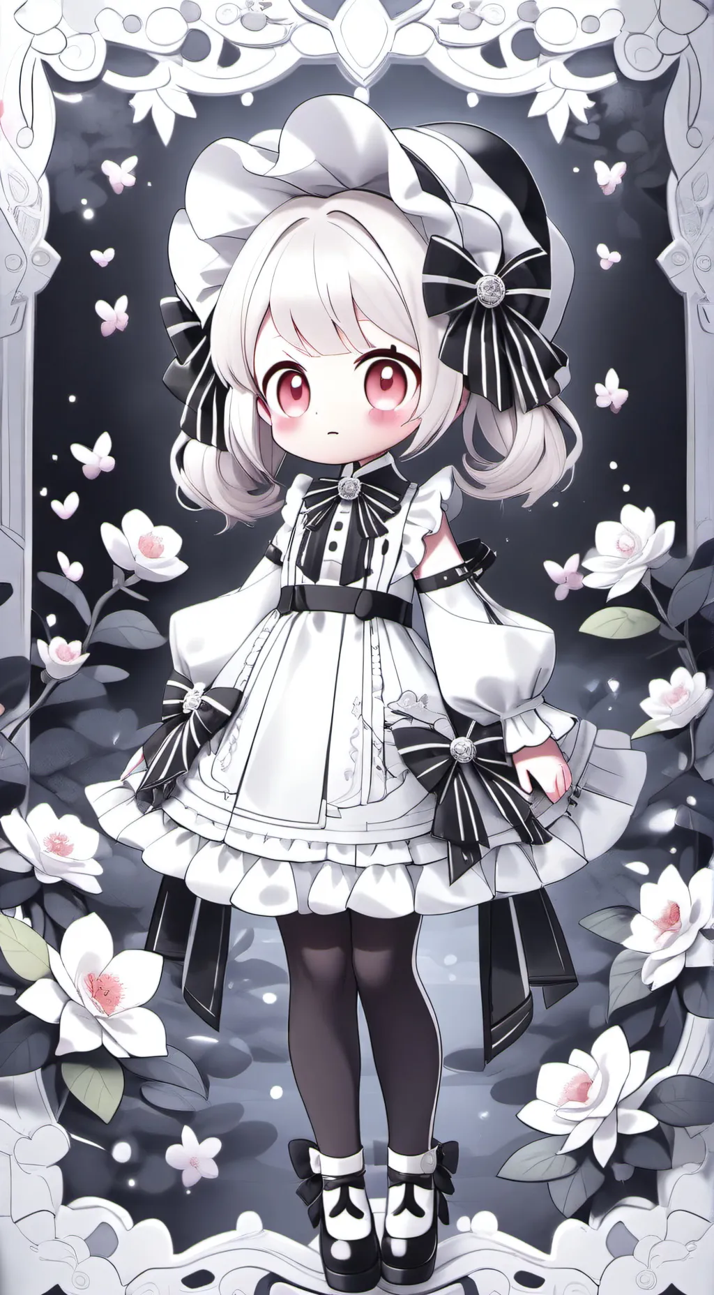 ai character: Labubus malditos background