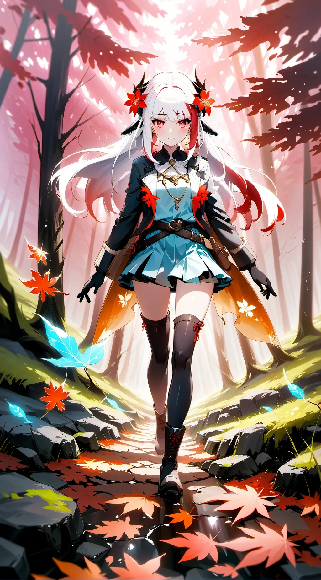 ai character: Solaire background