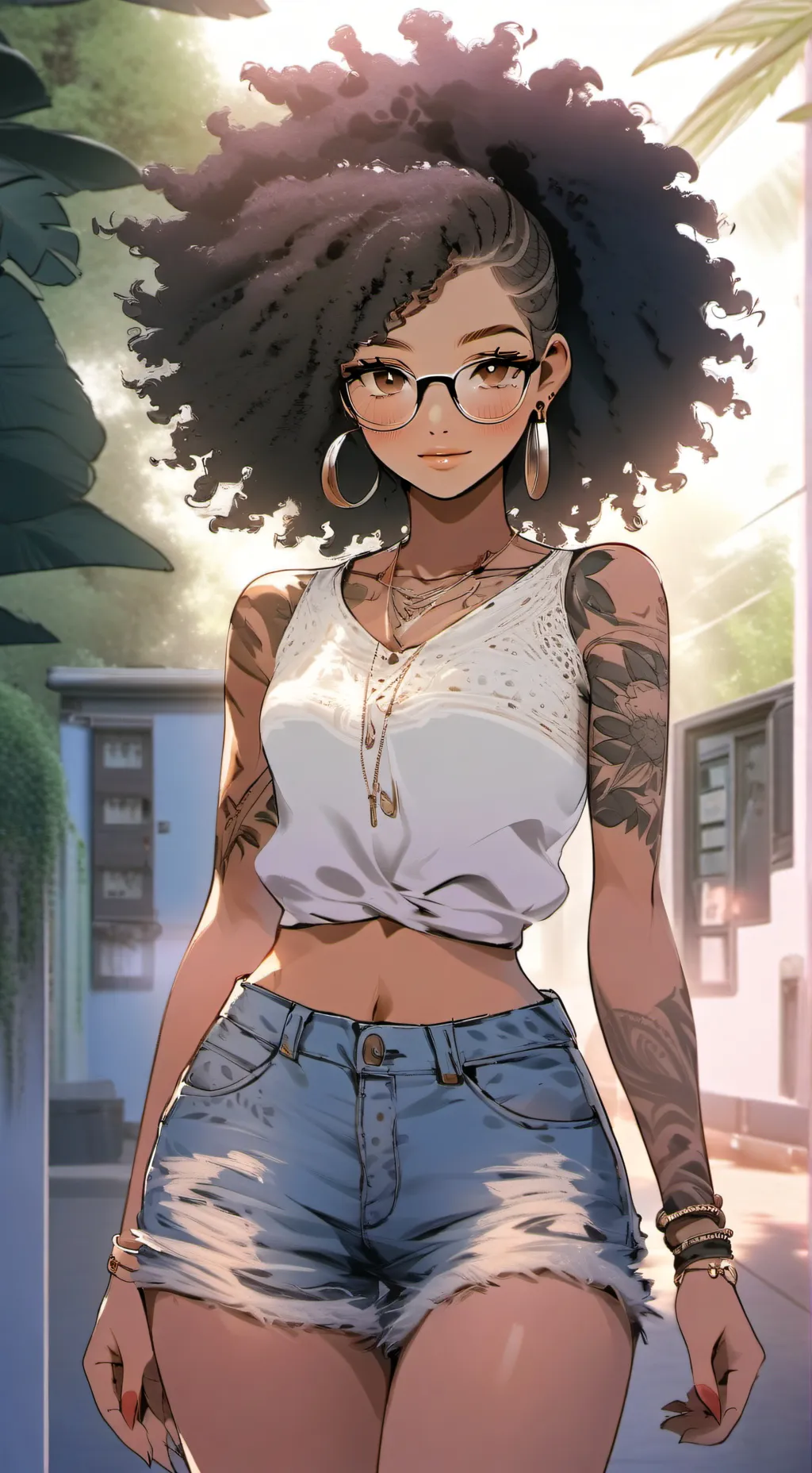 ai character: Maziyah background