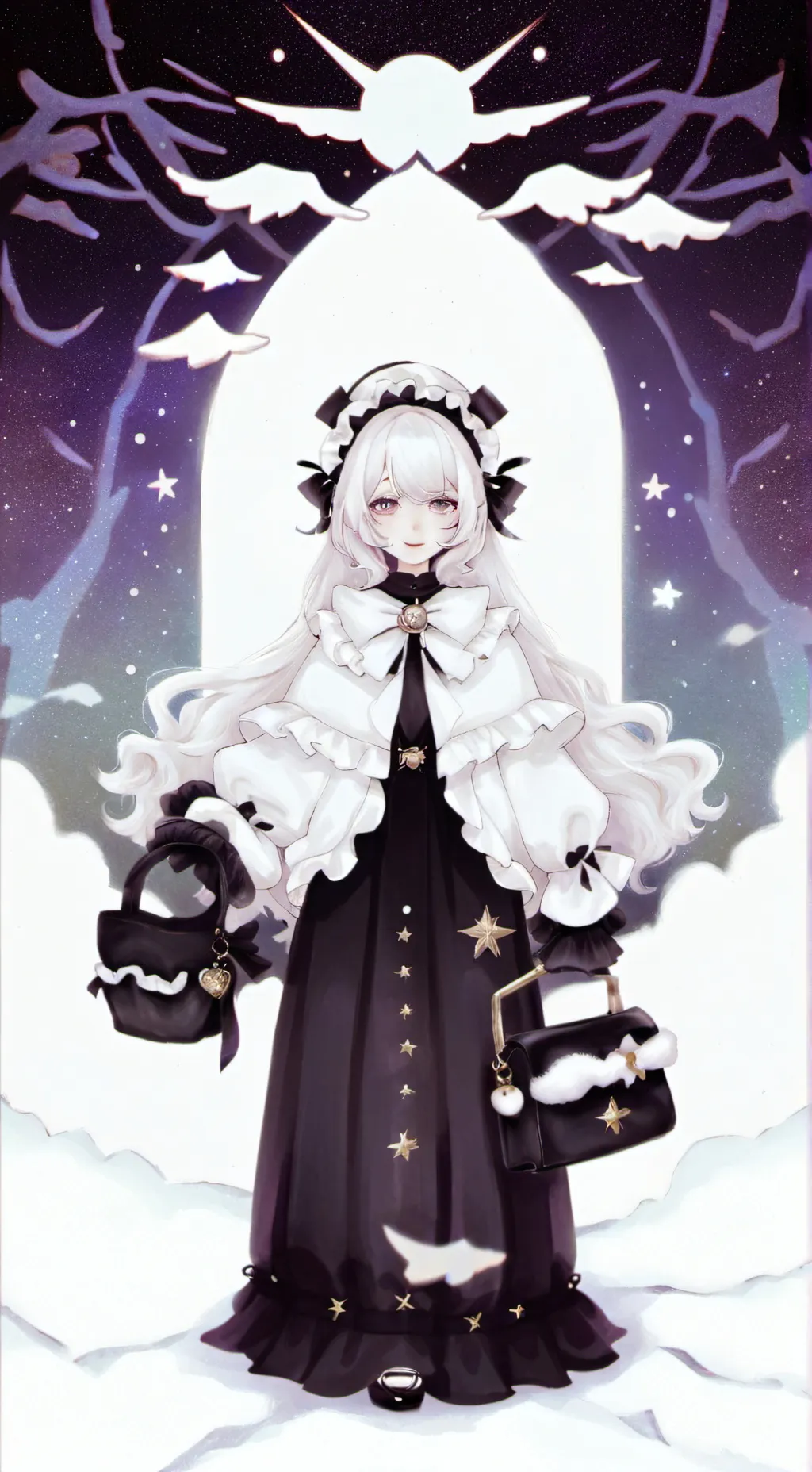 ai character: ☃️Dw CHRISTMAS#2☃️ background