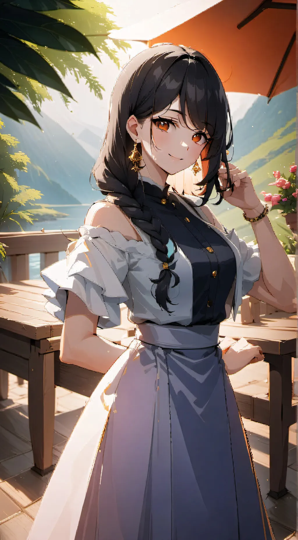 ai character: Sofia  background