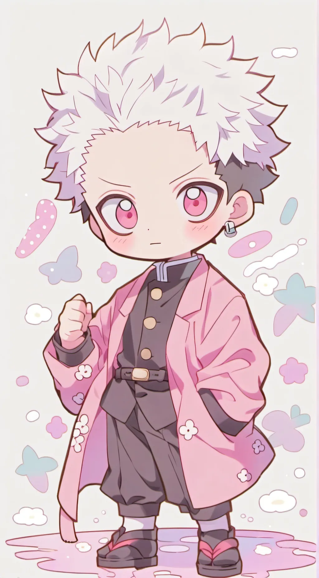 ai character: Jjk wolf hybirds background