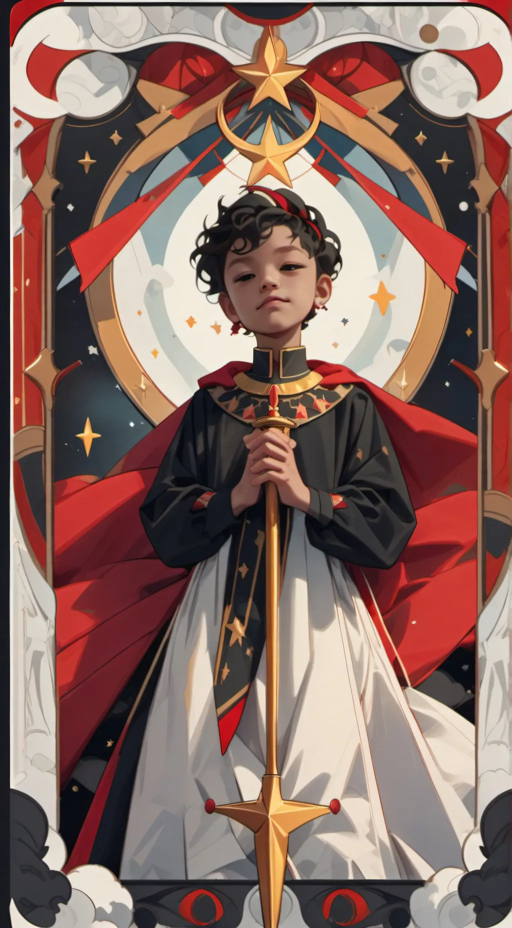 ai character: Lil bro  background