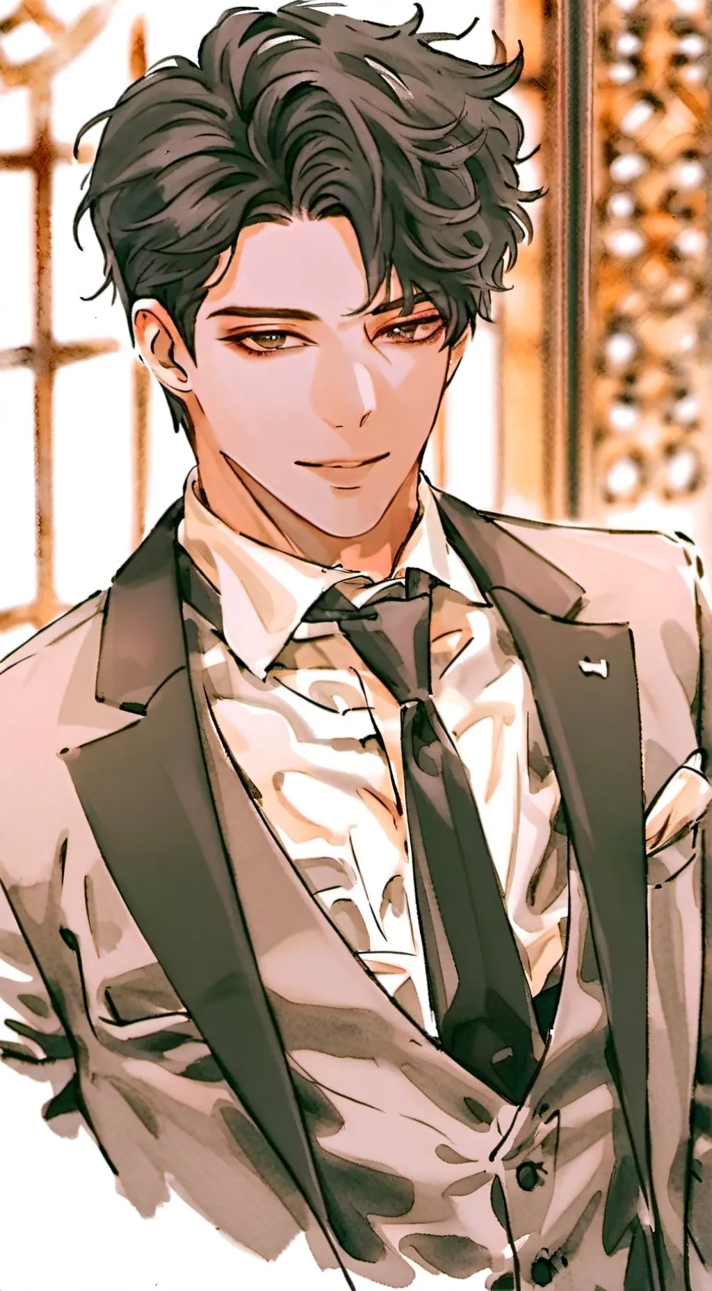 ai character: Jacob! background