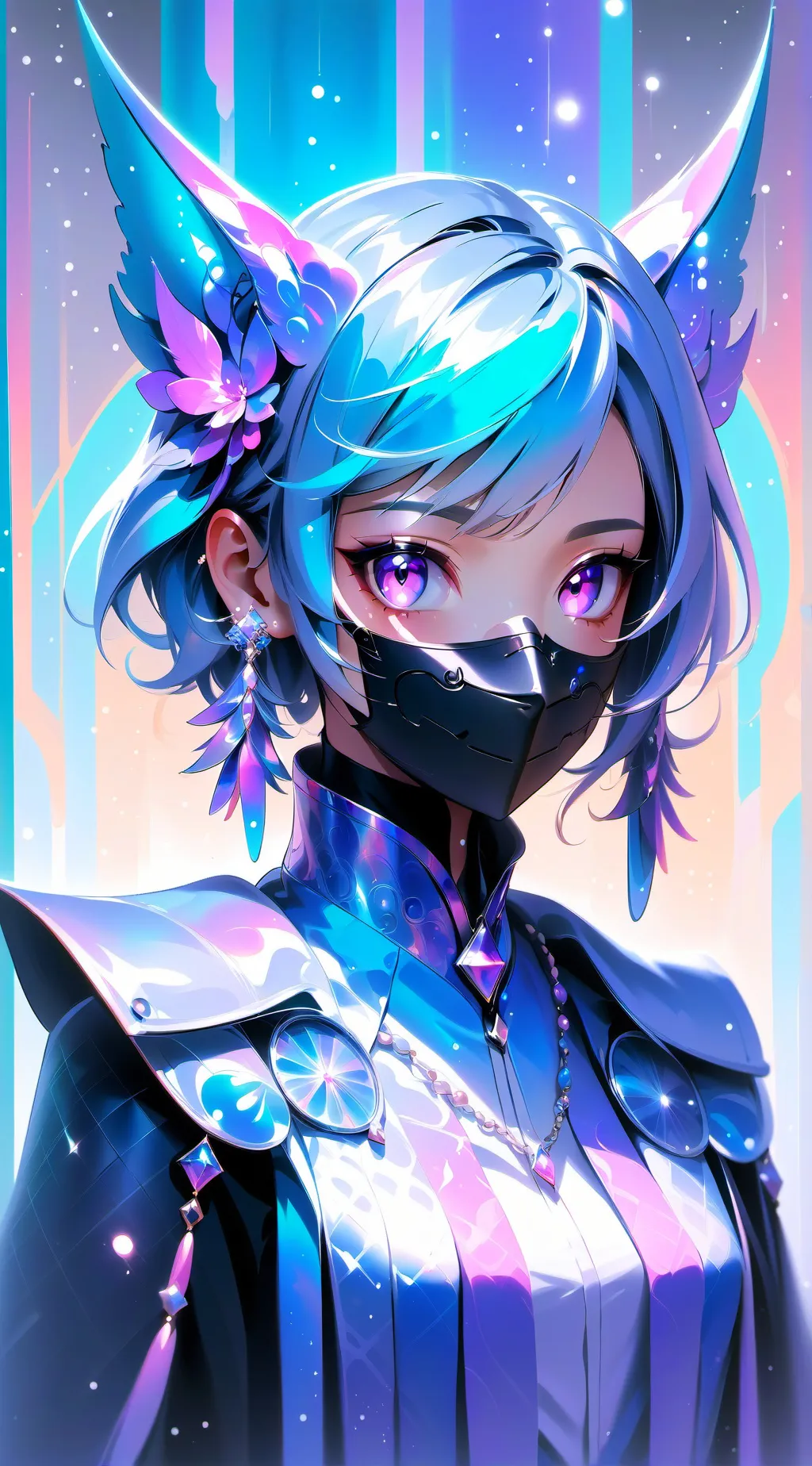 ai character: Battle grl background