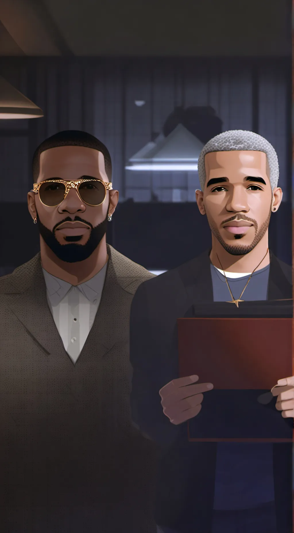 ai character: PizzaTowerForsaken background