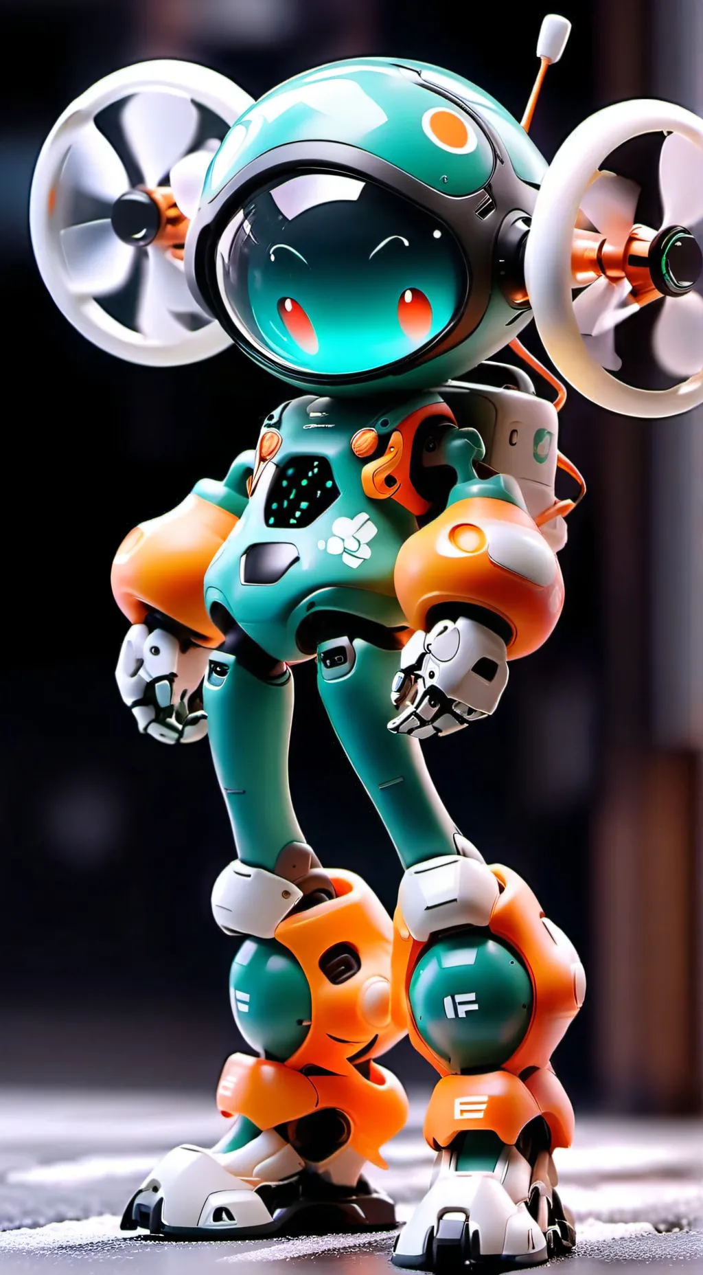 ai character: worker drone 101 background