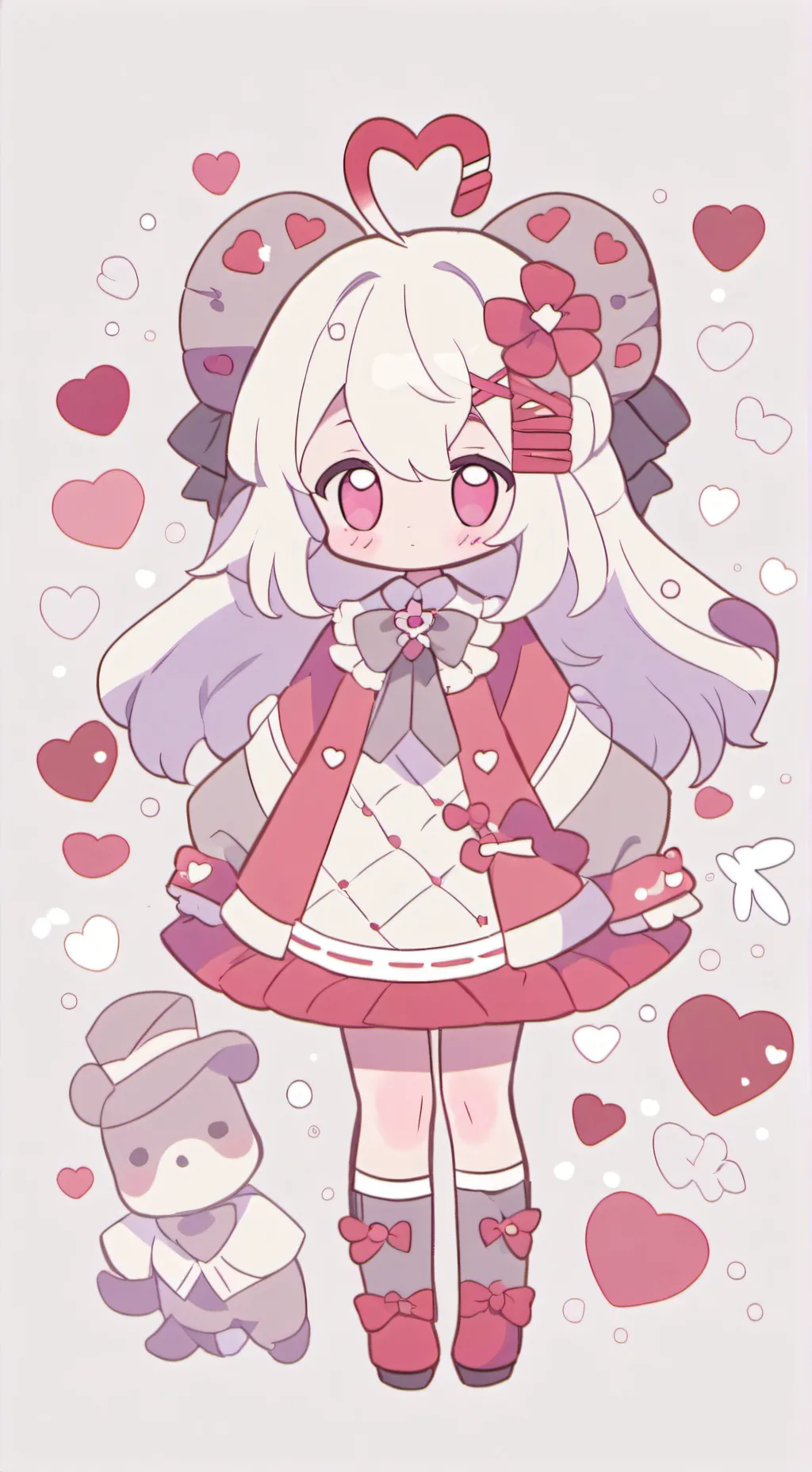 ai character: 💔❤️ background