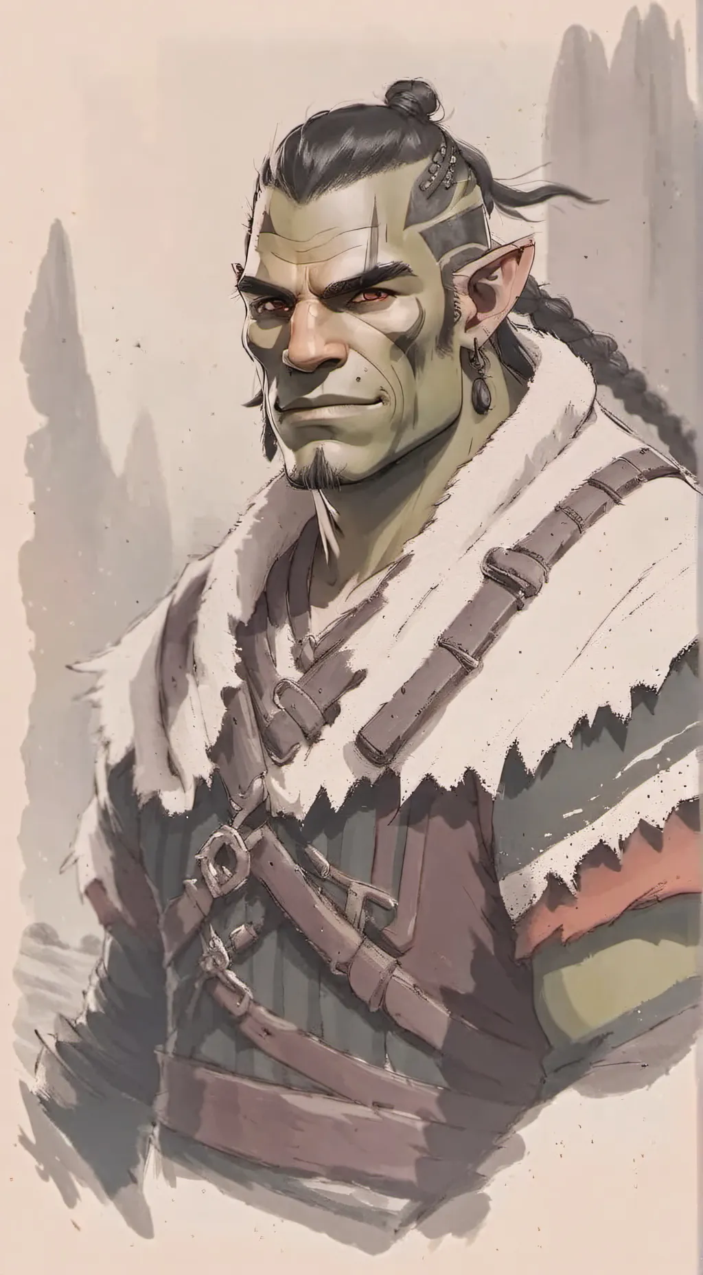 ai character: Drog background