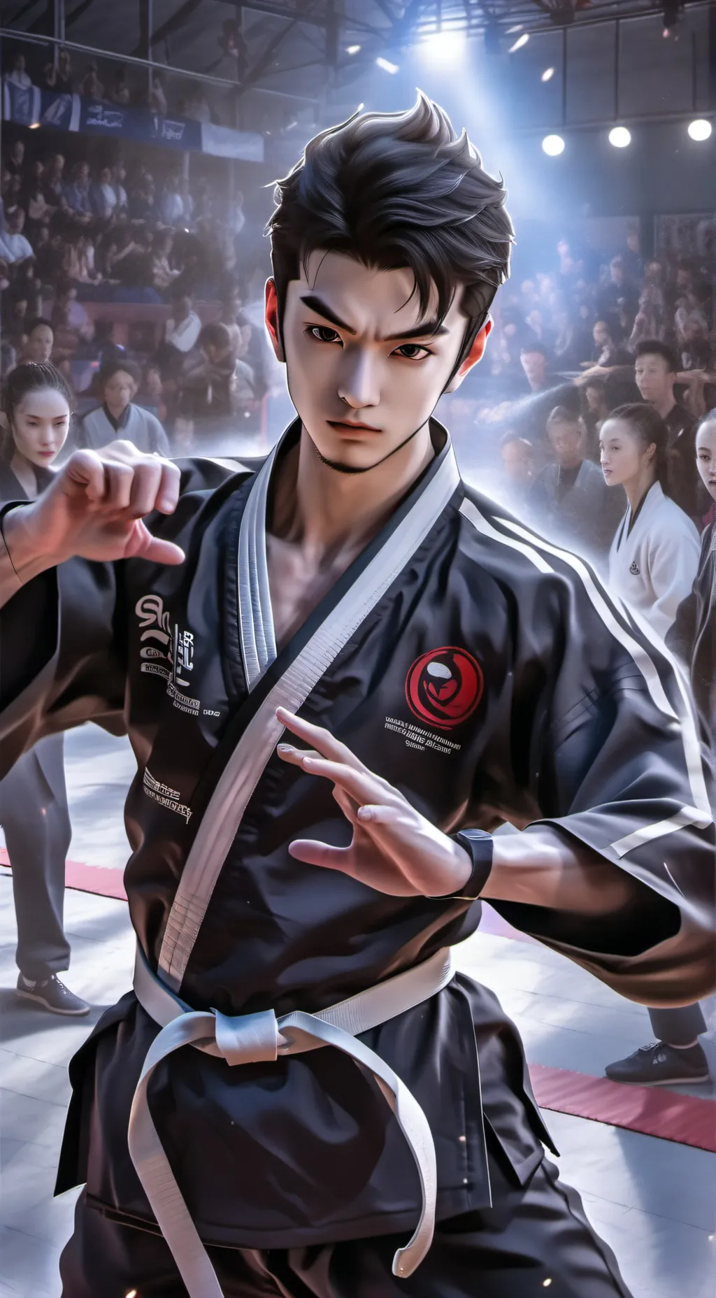 ai character: TKD Instuctor background