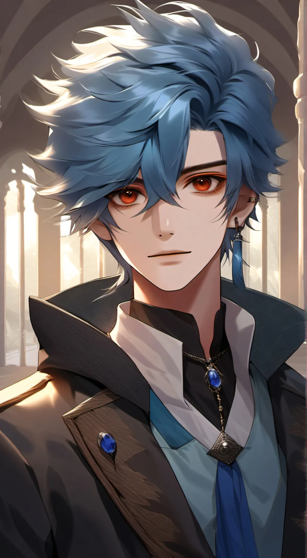 ai character: Kevin  background