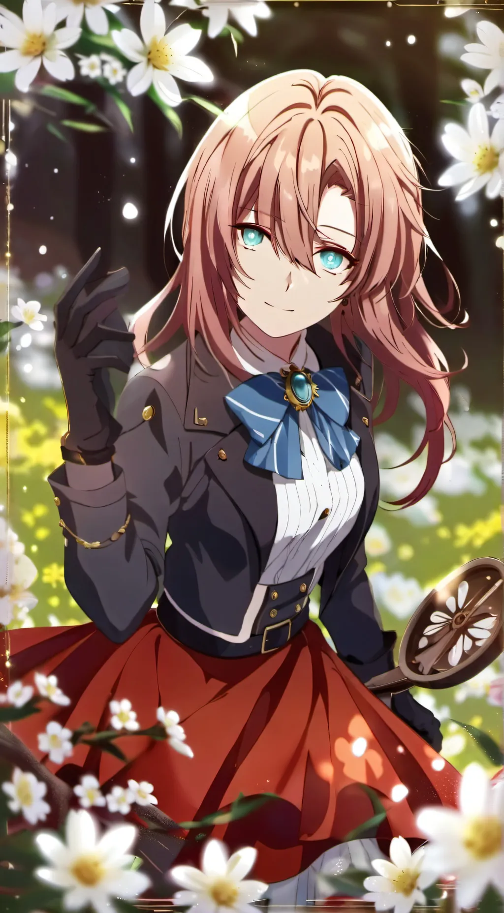 ai character: Luna background