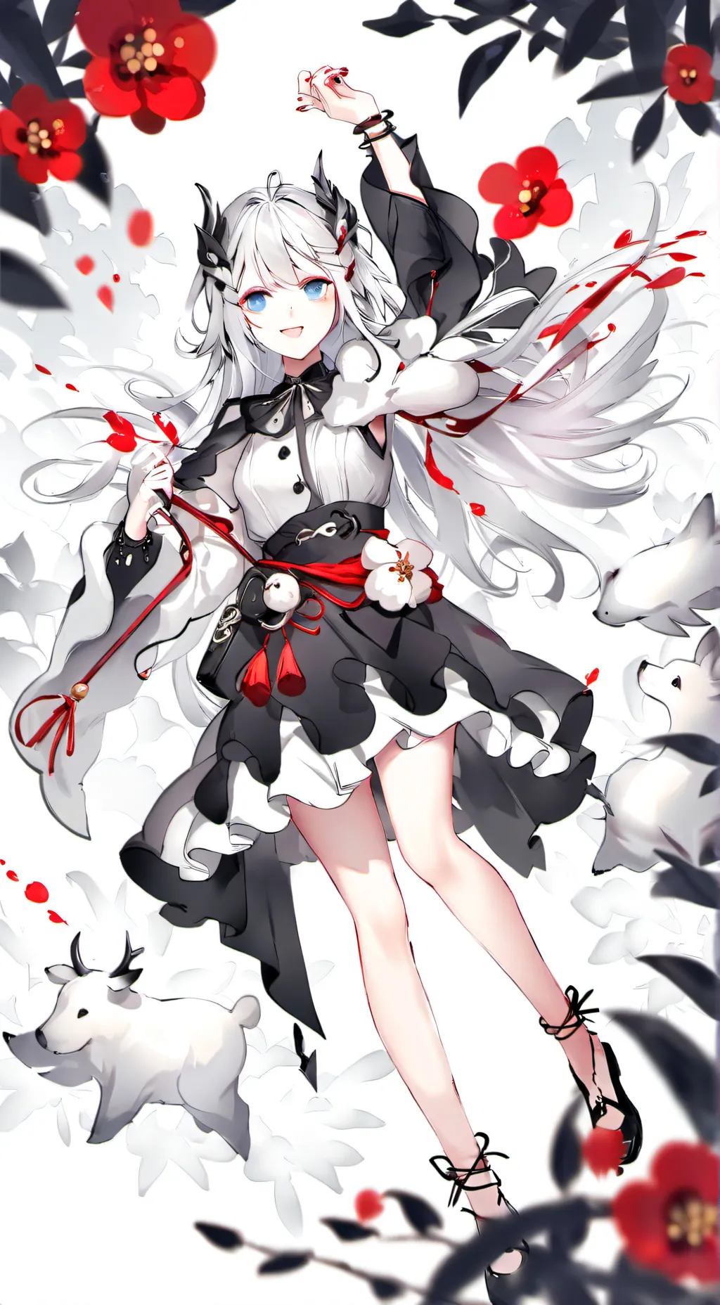 ai character: Mha odia a Maria! background