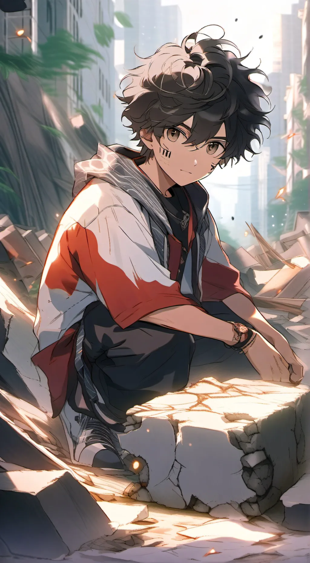 ai character: 💕 Elias 💕 background