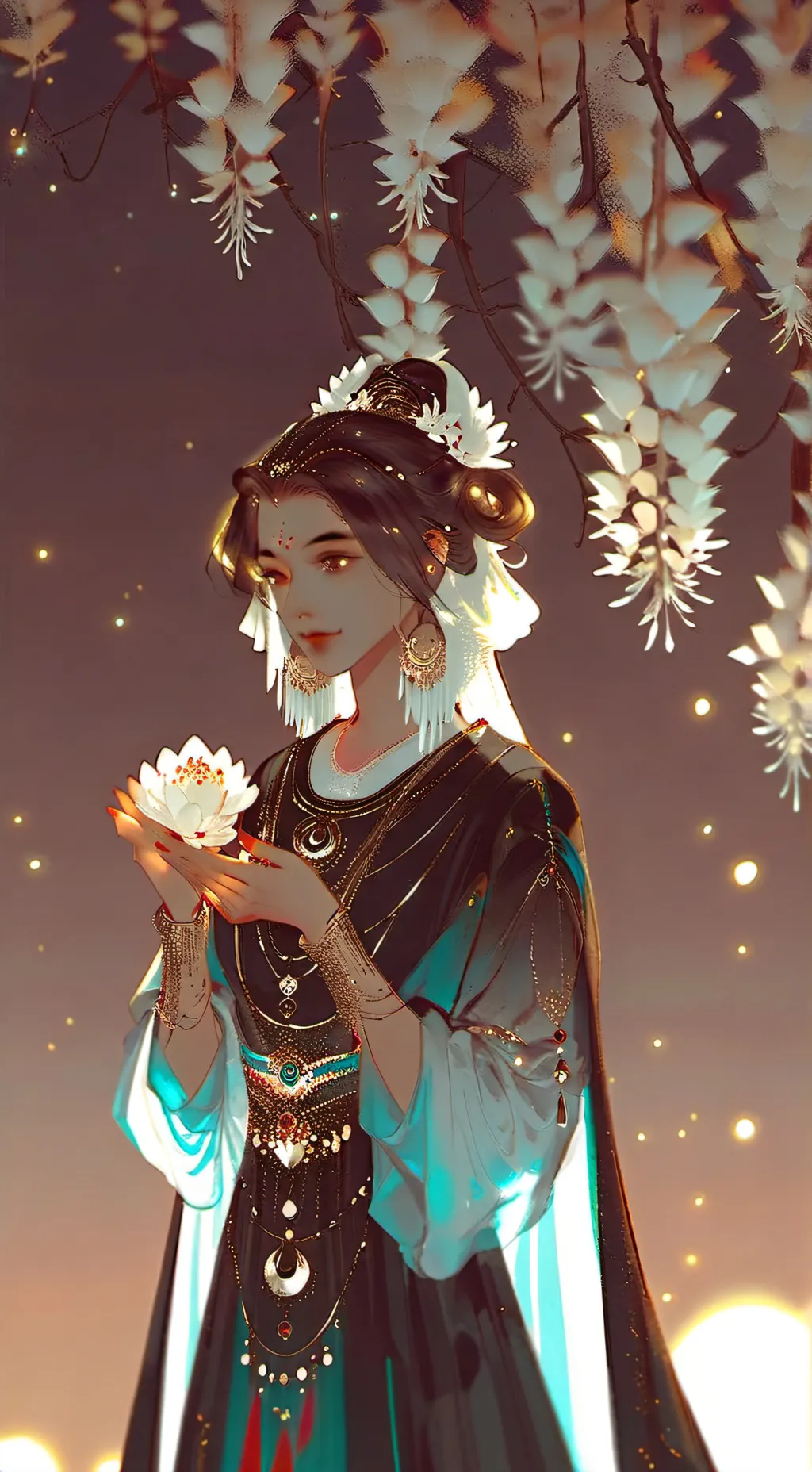 ai character: Lily background