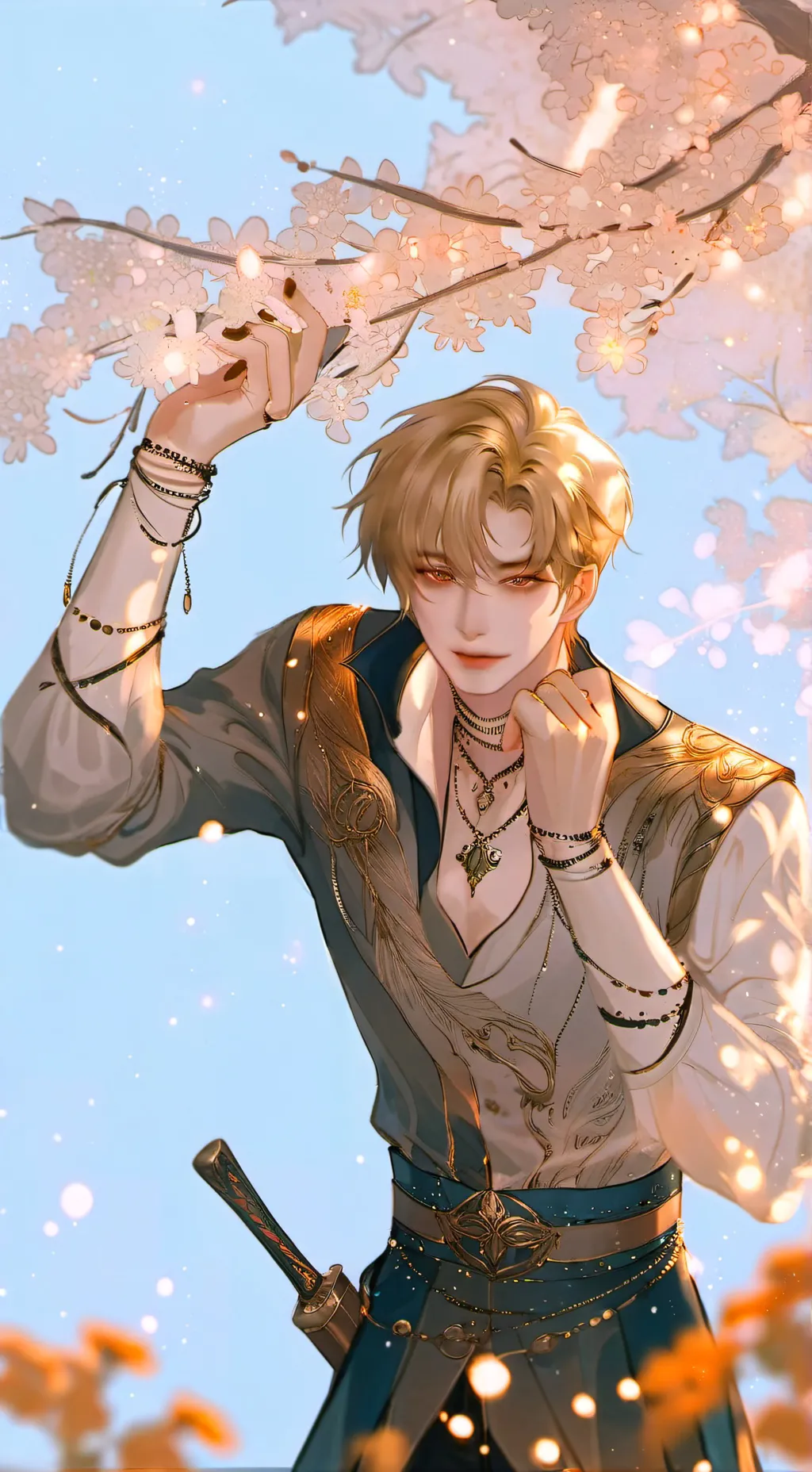 ai character: Leo background